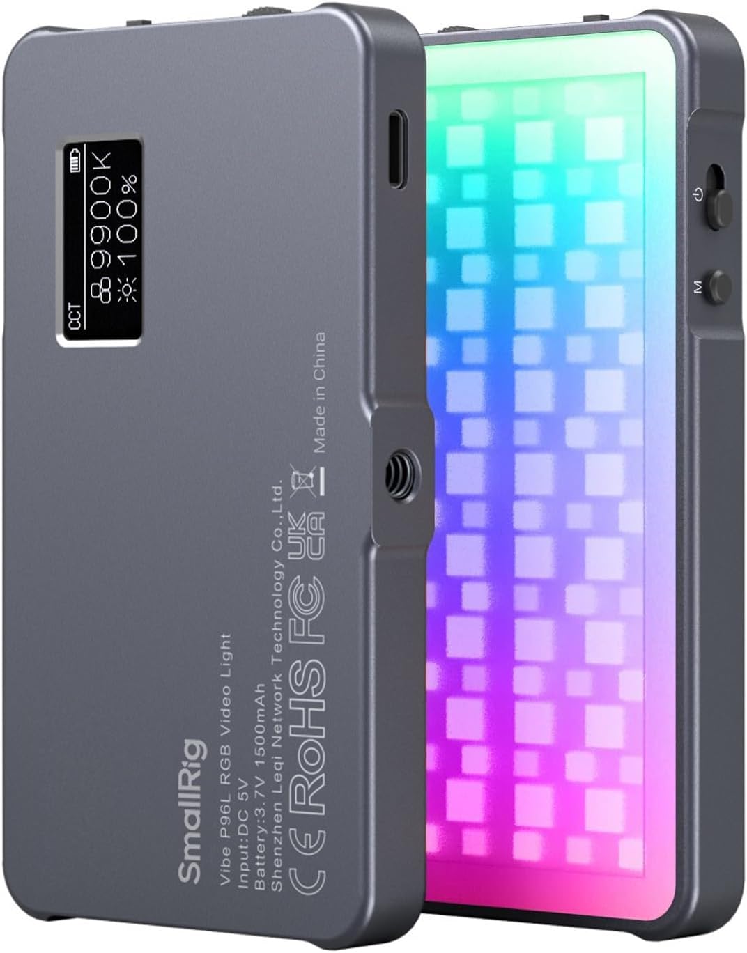 SMALLRIG P96L RGB 2500-9000K camera light