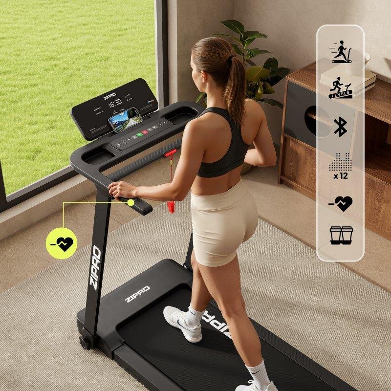 Thumbnail 1 de Zipro Forma: cinta de correr plegable 12 km/h con Zwift y Kinomap
