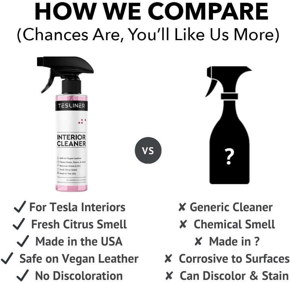 Detalle de TesLiner Seat Cleaner for Vegan Leather