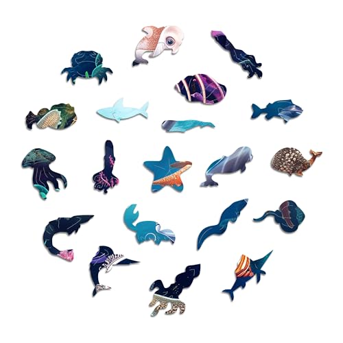 Thumbnail 5 de Iconic Puzzles Animaux Marins 600 pièces