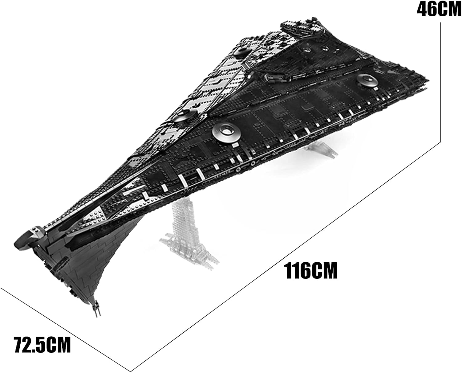 Thumbnail 5 de Mould King 21004 Dreadnought der Eclipse-Klasse Weltraumzerstörer
