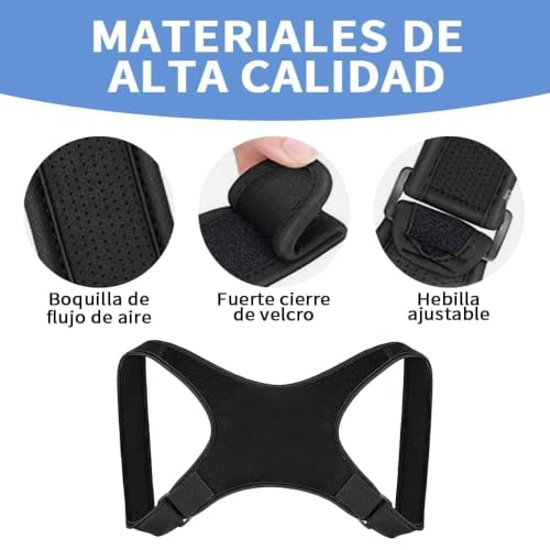 Thumbnail 1 de Corrector de Postura WXSHUOYU: contribute a una espalda más alineada y discreta