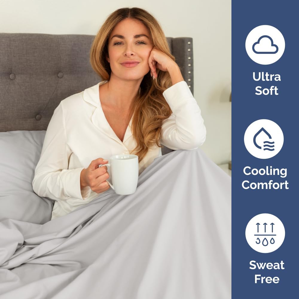 Detalle de Extra Deep King Sheet Set 18–24 in deep