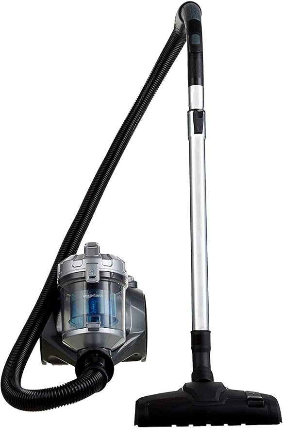 Detalle de Amazon Basics Aspirador de Cilindro, 700W, HEPA, Ligero y Compacto🧹