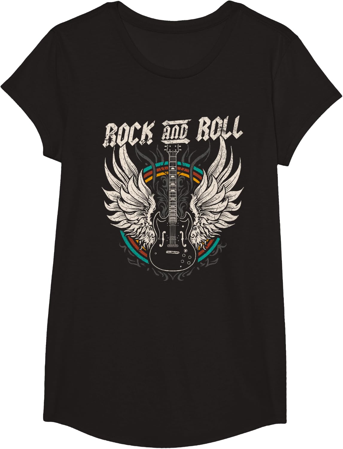 Thumbnail 4 de Rock and Roll Guitare Vintage Rock Music T-Shirt