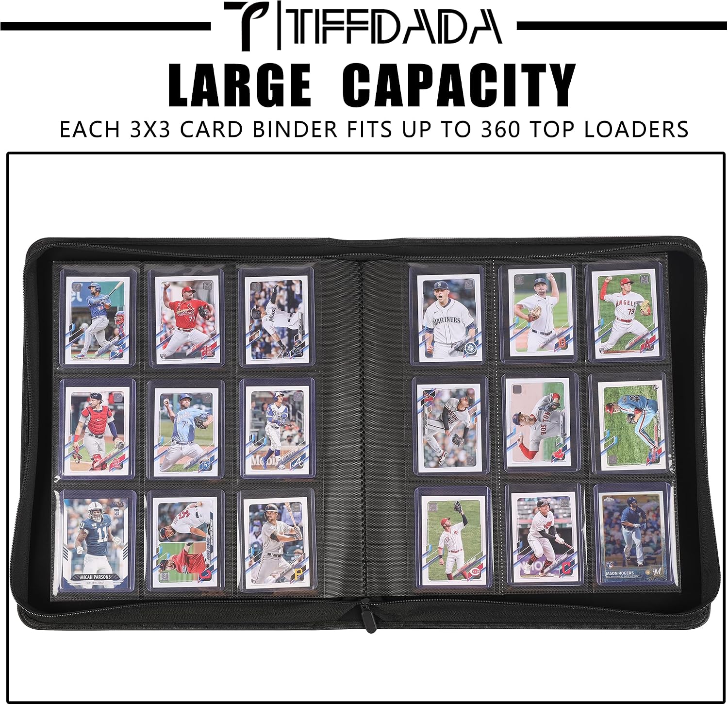 Detalle 2 de Top Loader Binder 9 Pocket 360 Capacity