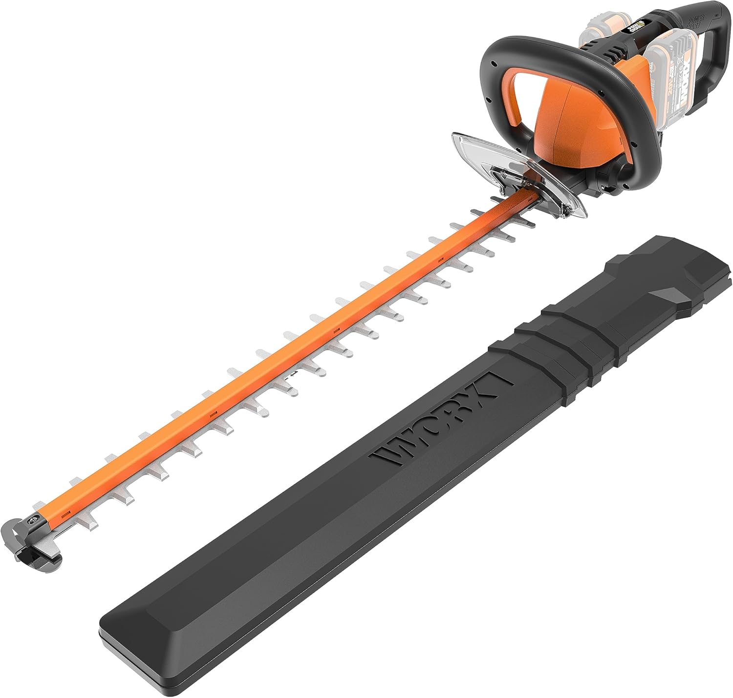 WORX WG284E.9 Akku-Heckenschere 40V (2×20V) mit 60 cm Dual-Klingen