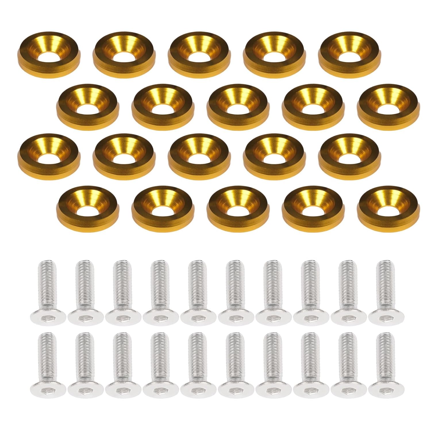 Detalle de M6×20mm CNC Aluminum Washer and Bolt Kit