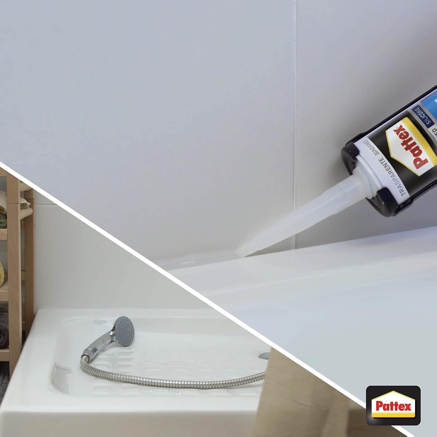 Thumbnail 3 de PATTEX Bagni&Cucine Premium Silicone Trasparente: sigillante multimateriale anti muffa da 280 ml