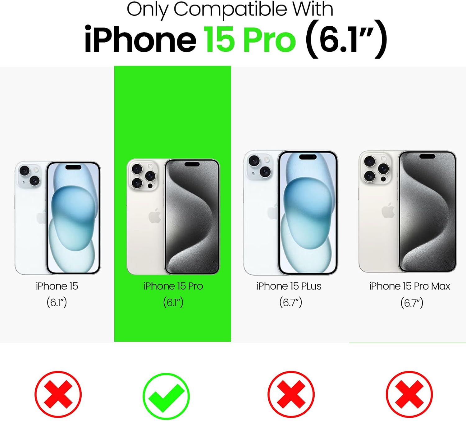 Detalle 2 de Galful Handykette für iPhone 15 Pro