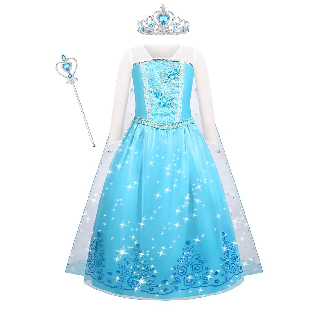 Detalle de ACWOO Mädchen Kostüm Prinzessin 100 cm