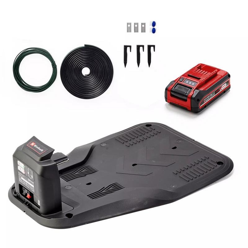 Detalle 2 de Einhell Flexo Cam Plus 600: robot cortacésped para hasta 600 m² con control por Wi‑Fi y modo ECO