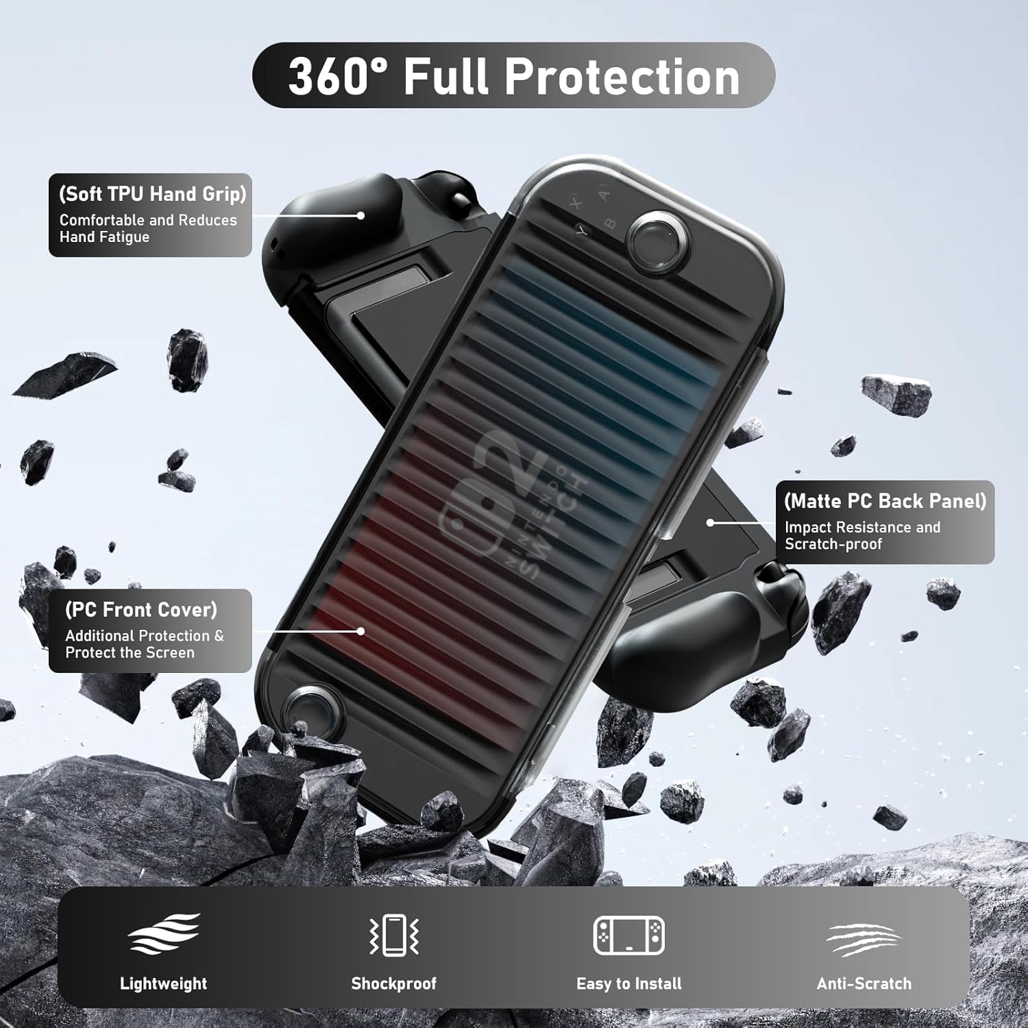 Thumbnail 1 de Funda Protectora Switch 2 2025 Negro