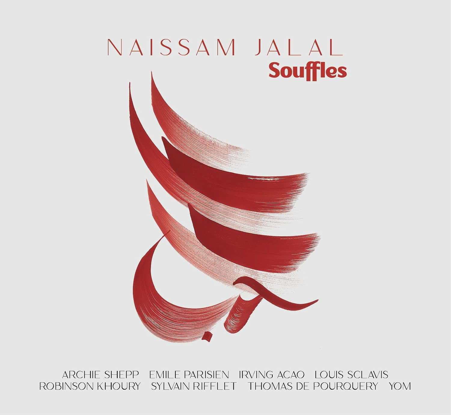 Detalle de Naïssam Jalal Souffles Audio CD, Intimate Jazz Duets with Wind Players