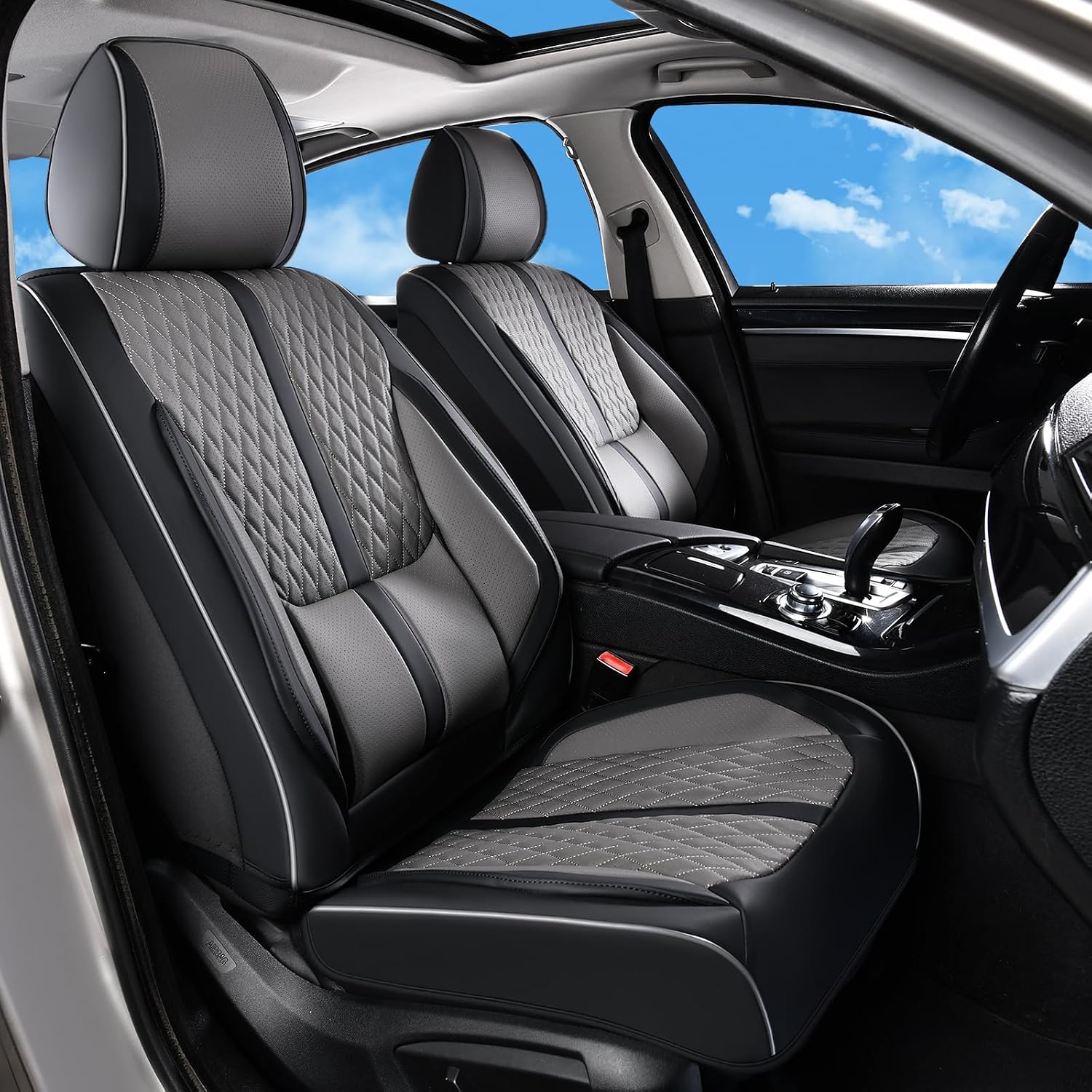 Thumbnail 1 de Huidasource Nappa Leather Seat Covers