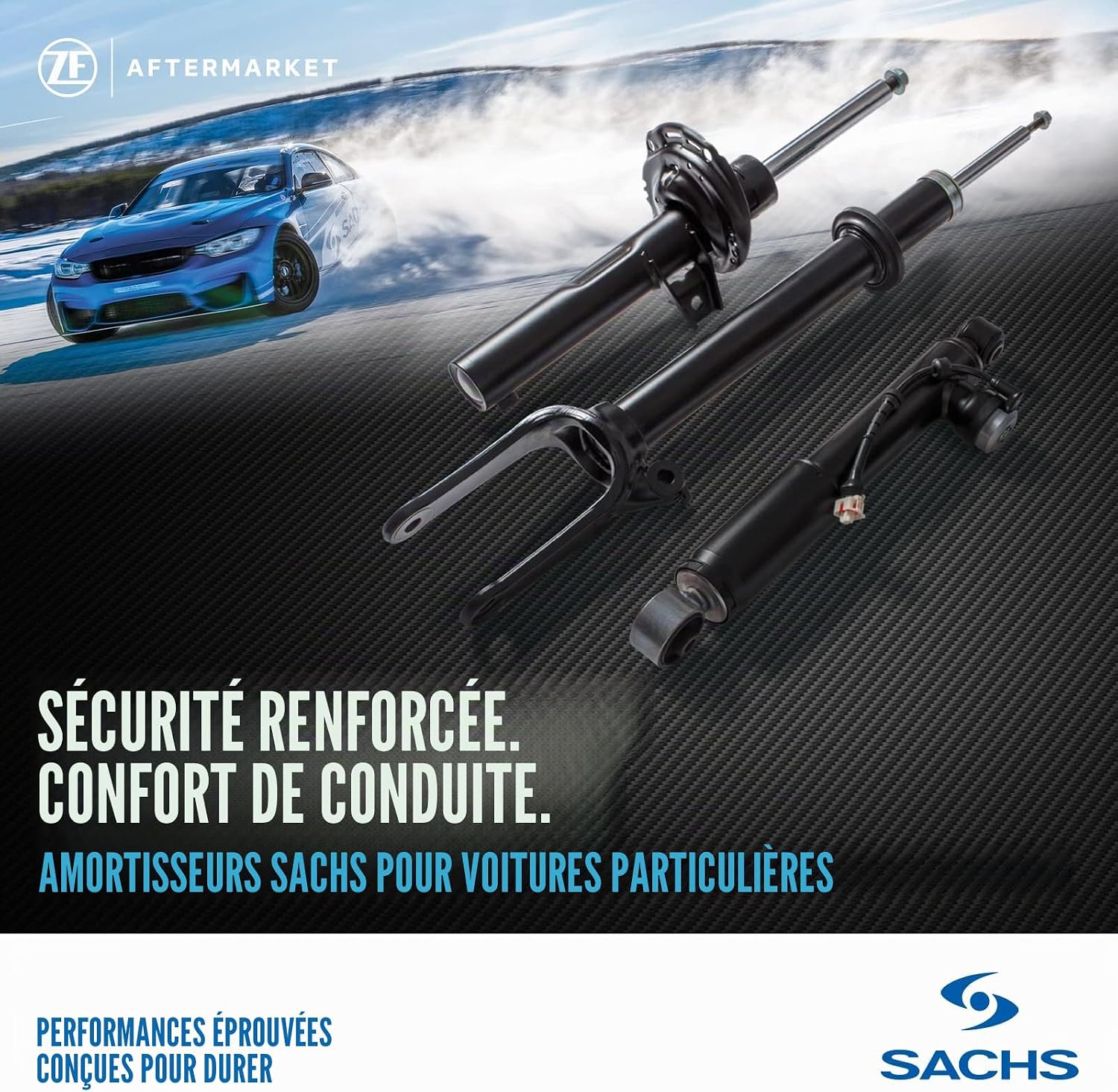 Thumbnail 5 de SACHS 280 367 Amortisseur à gaz pour Opel Meriva A (2003-2010) – Essieu arrière et véhicules compatibles