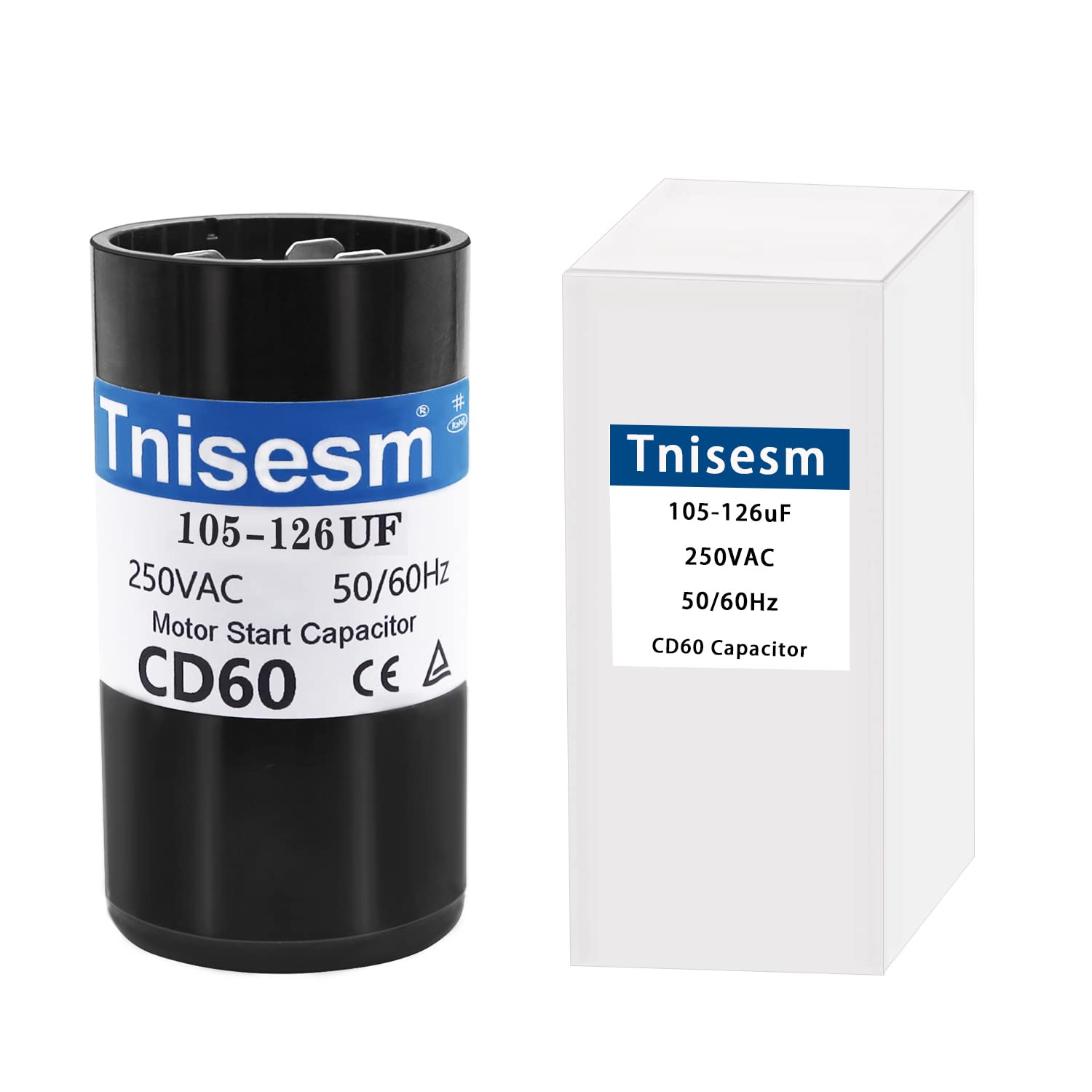 Detalle 1 de Tnisesm Pump Start Capacitor 105-126 µF