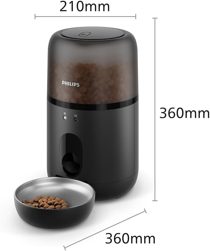 Detalle de Philips PAW3300/02 inteligentny karmnik dla kota, aplikacja i 20 posiłków
