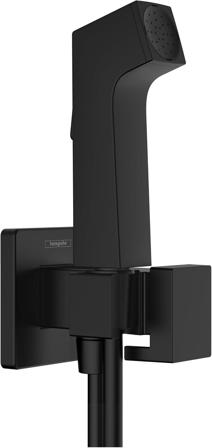 Detalle 2 de hansgrohe 29231000 Bidette E – zestaw bidetowy EcoSmart, 1 strumień, wąż 1,25 m