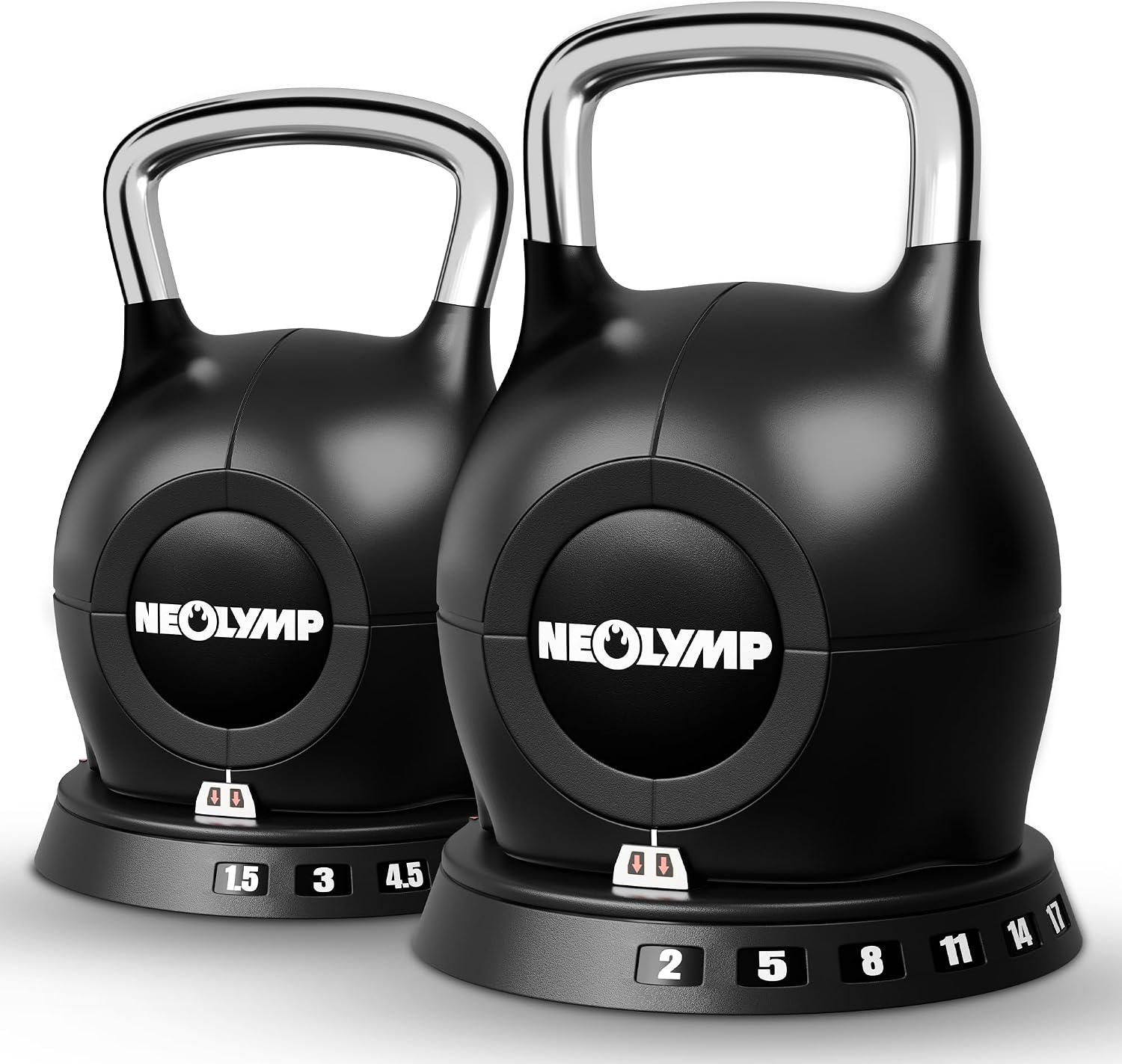 Detalle de NEOLYMP verstellbare Kettlebell Set 2-20 kg