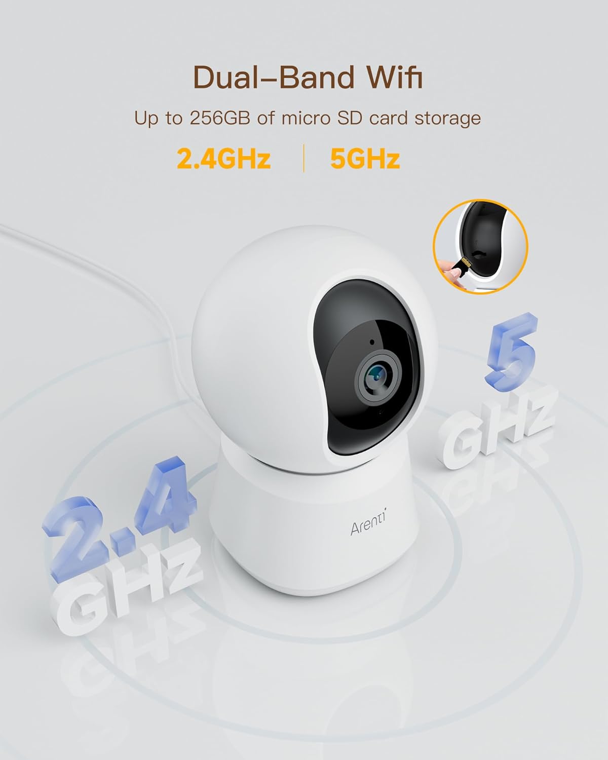 Thumbnail 2 de ARENTI P2F 5MP Pet Camera 360°