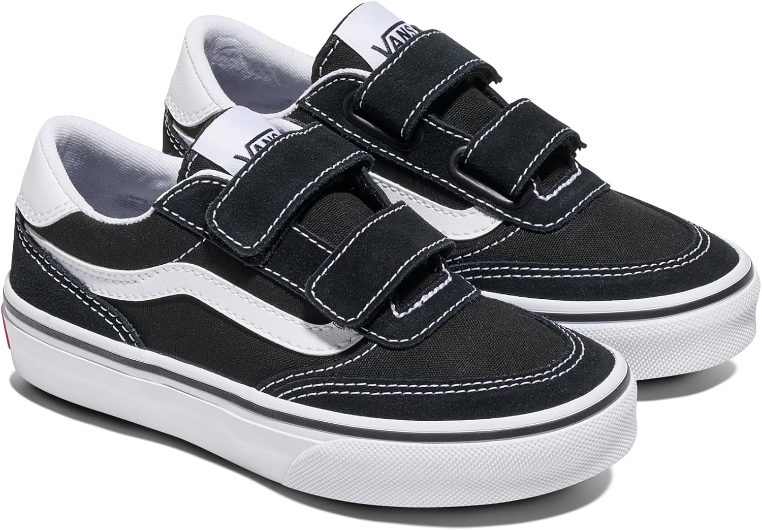 Thumbnail 5 de Vans Brooklyn LS V 33 EU zapatillas negras de lona y ante