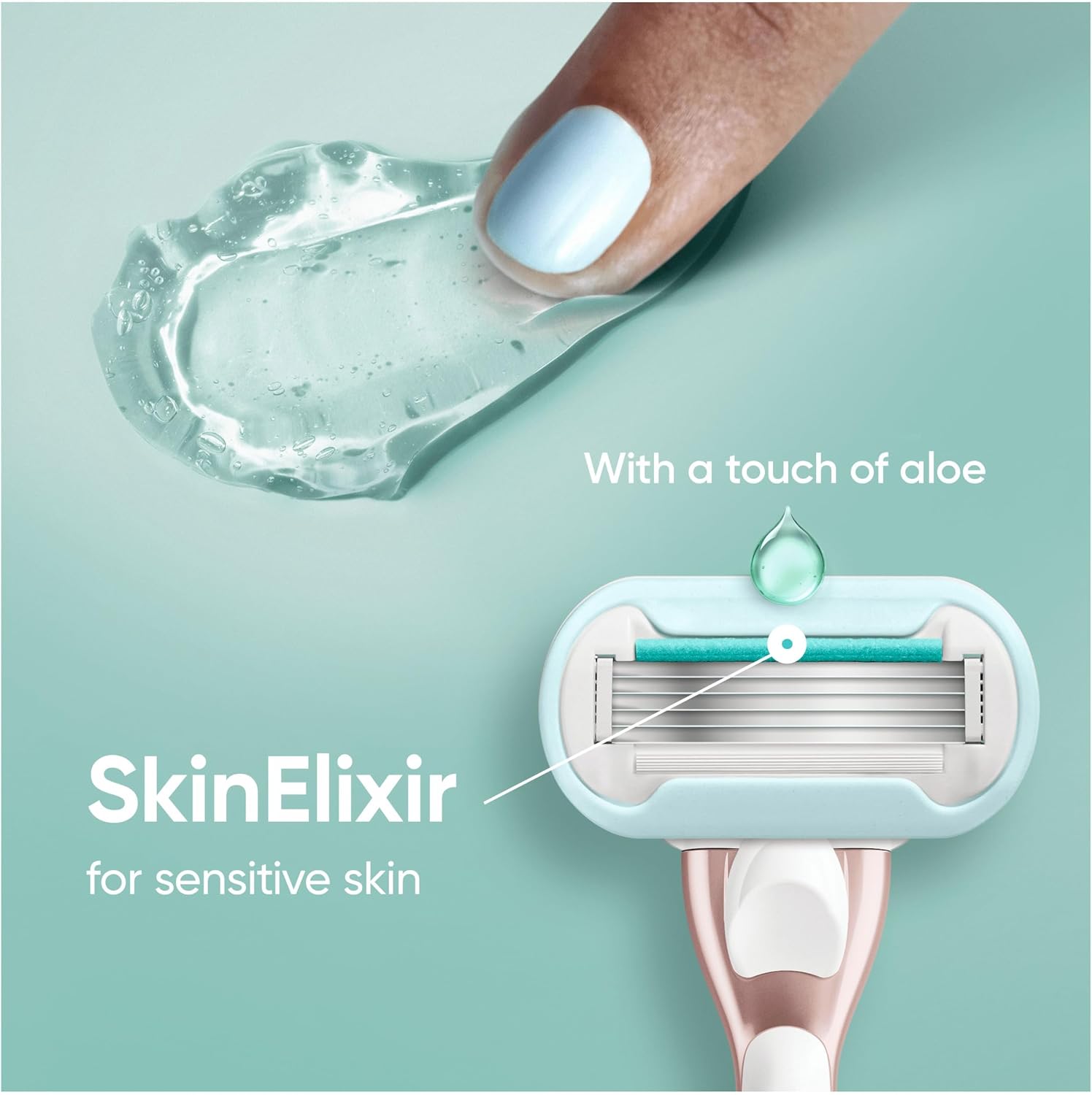 Detalle 2 de Gillette Venus Pro Smooth 1 Refill women’s razor 🪒