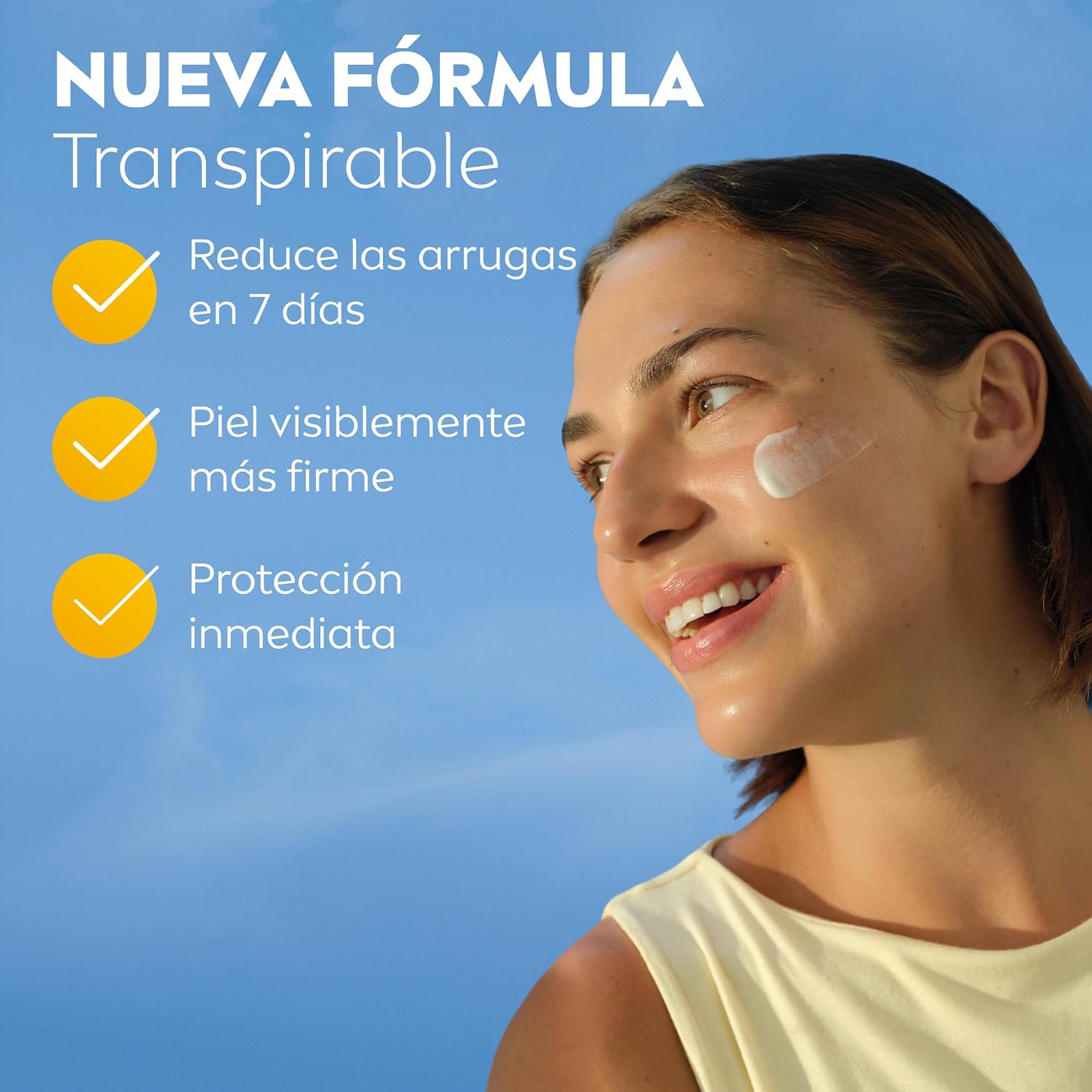 Detalle de Nivea Protector Solar Facial SPF 50 – protection visage au quotidien (50 ml)