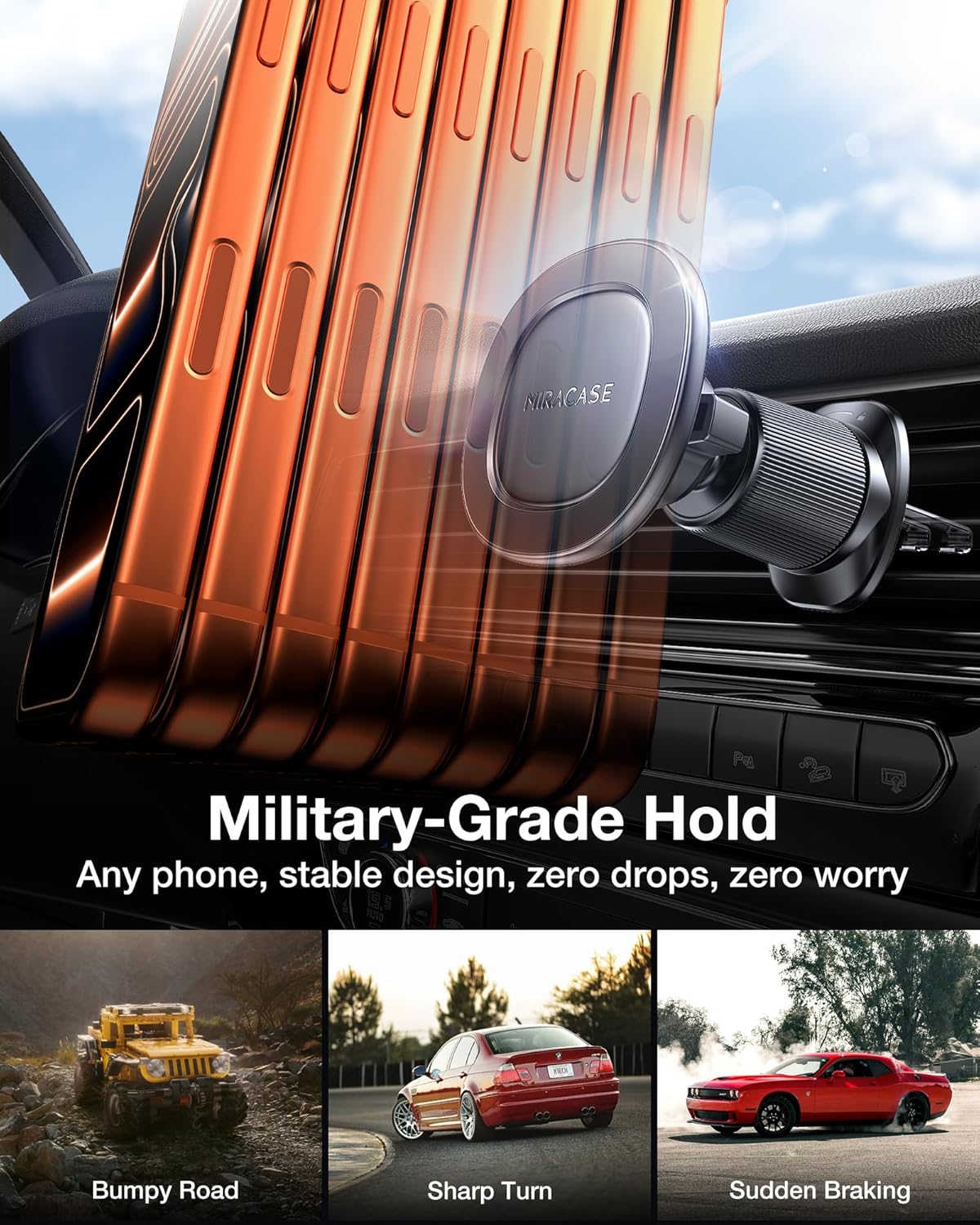 Thumbnail 5 de Miracase MagSafe Car Mount 35N