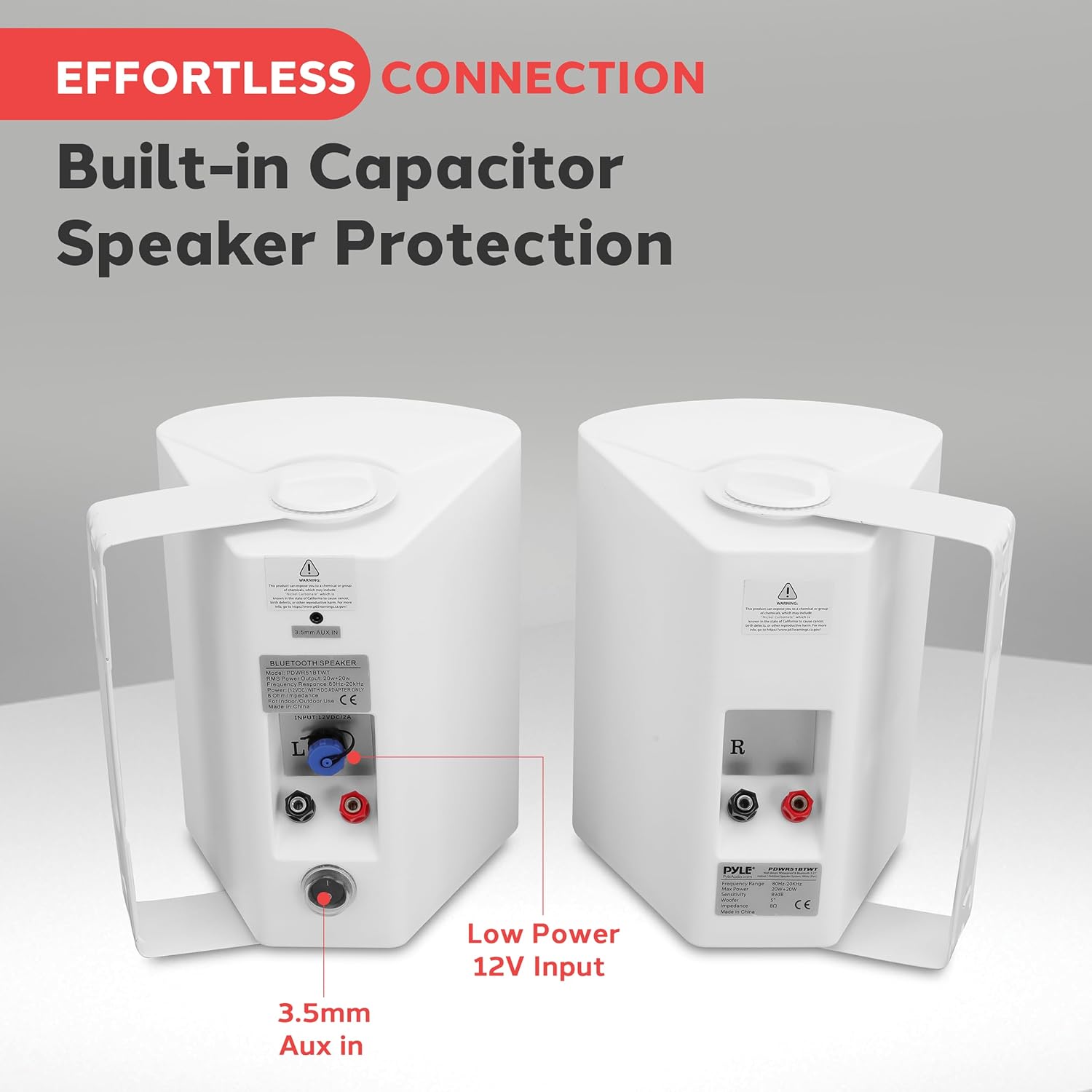 Thumbnail 4 de Pyle Wireless Speakers for Outdoors and Indoors 📡