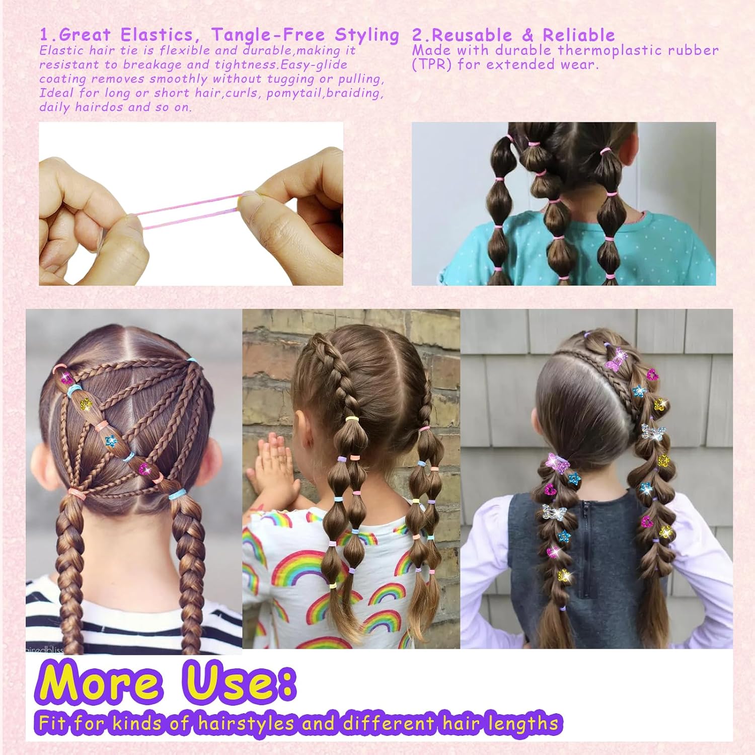 Thumbnail 6 de AOSITE Hair Gem Stamper for Girls