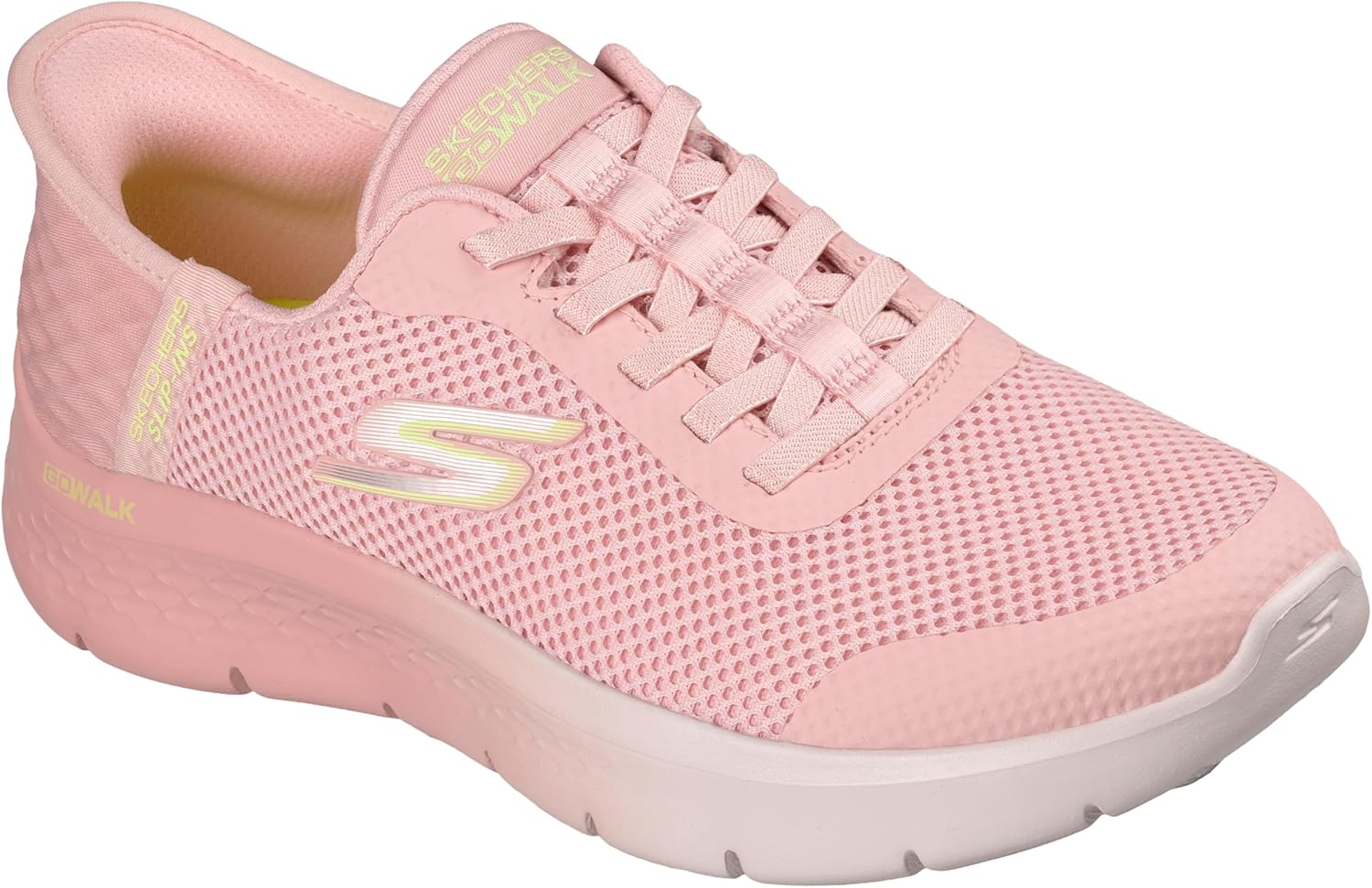 Detalle de Skechers Donna Go Walk Flex Grand Entry Slip-In Rose – comfort daily e stile versatile