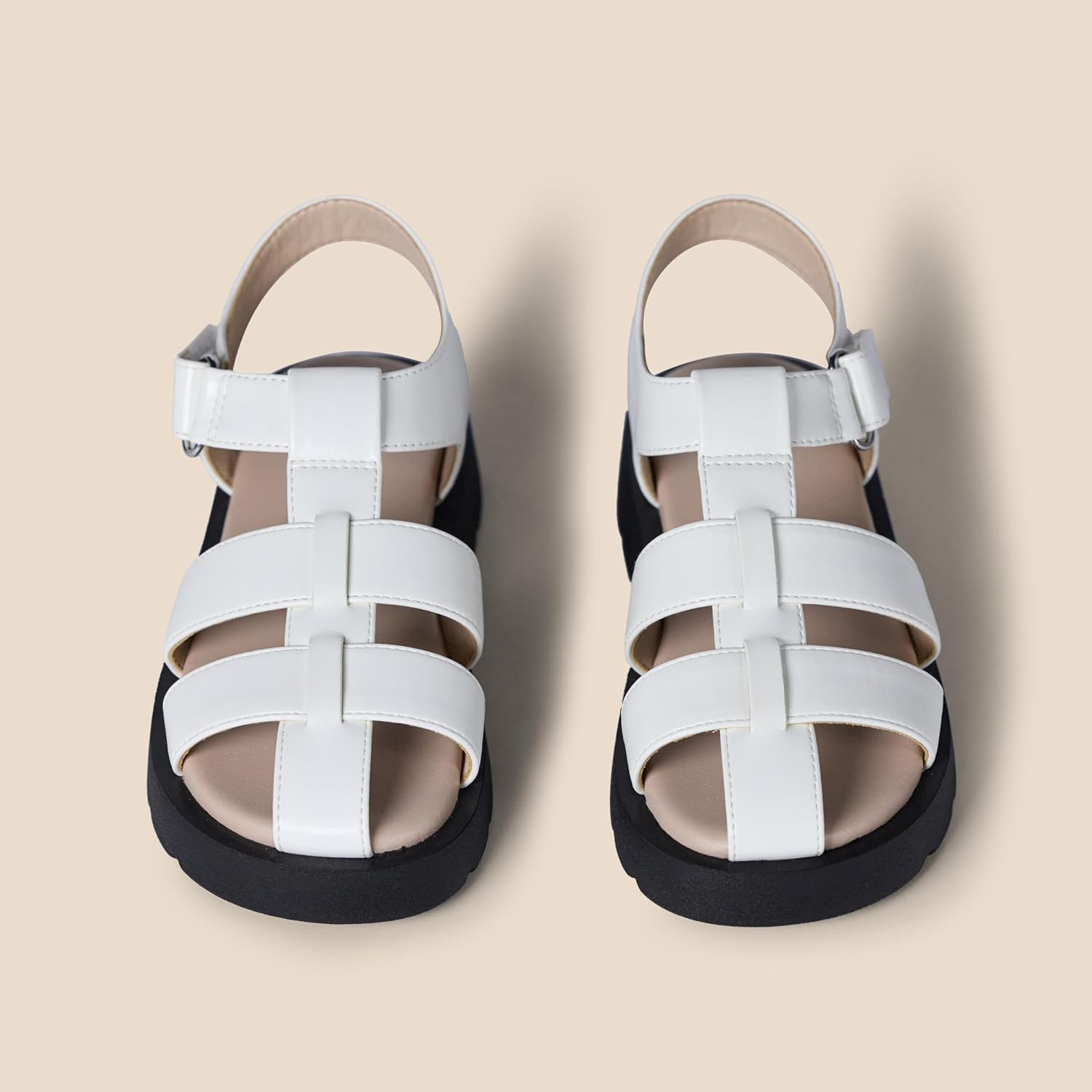 Detalle de Amazon Essentials Girls' Closed Toe Fisherman Sandals