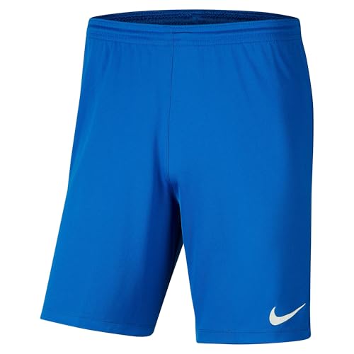 Detalle de NIKE M NK Dry Park III Short Nb K — Pantalones deportivos para hombre, Azul royal/Blanco, Talla M