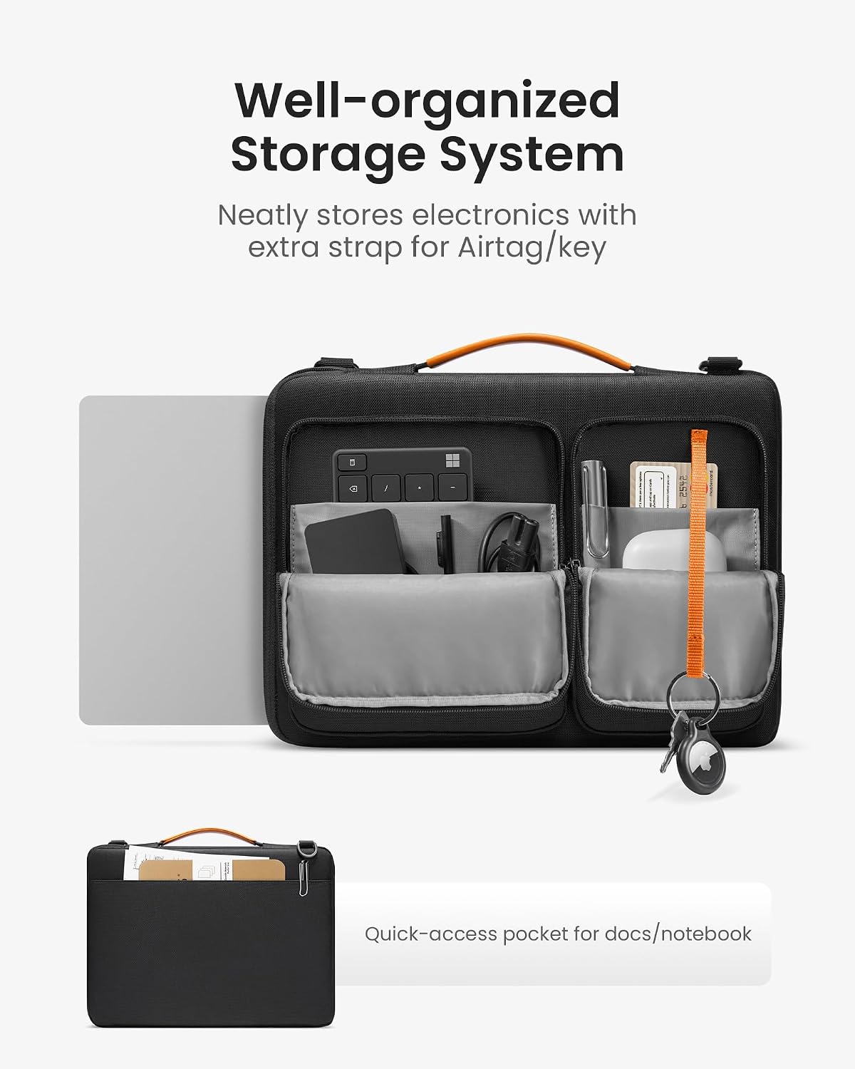 Thumbnail 4 de tomtoc Laptop Bag Case 15.6 inch 360° protection