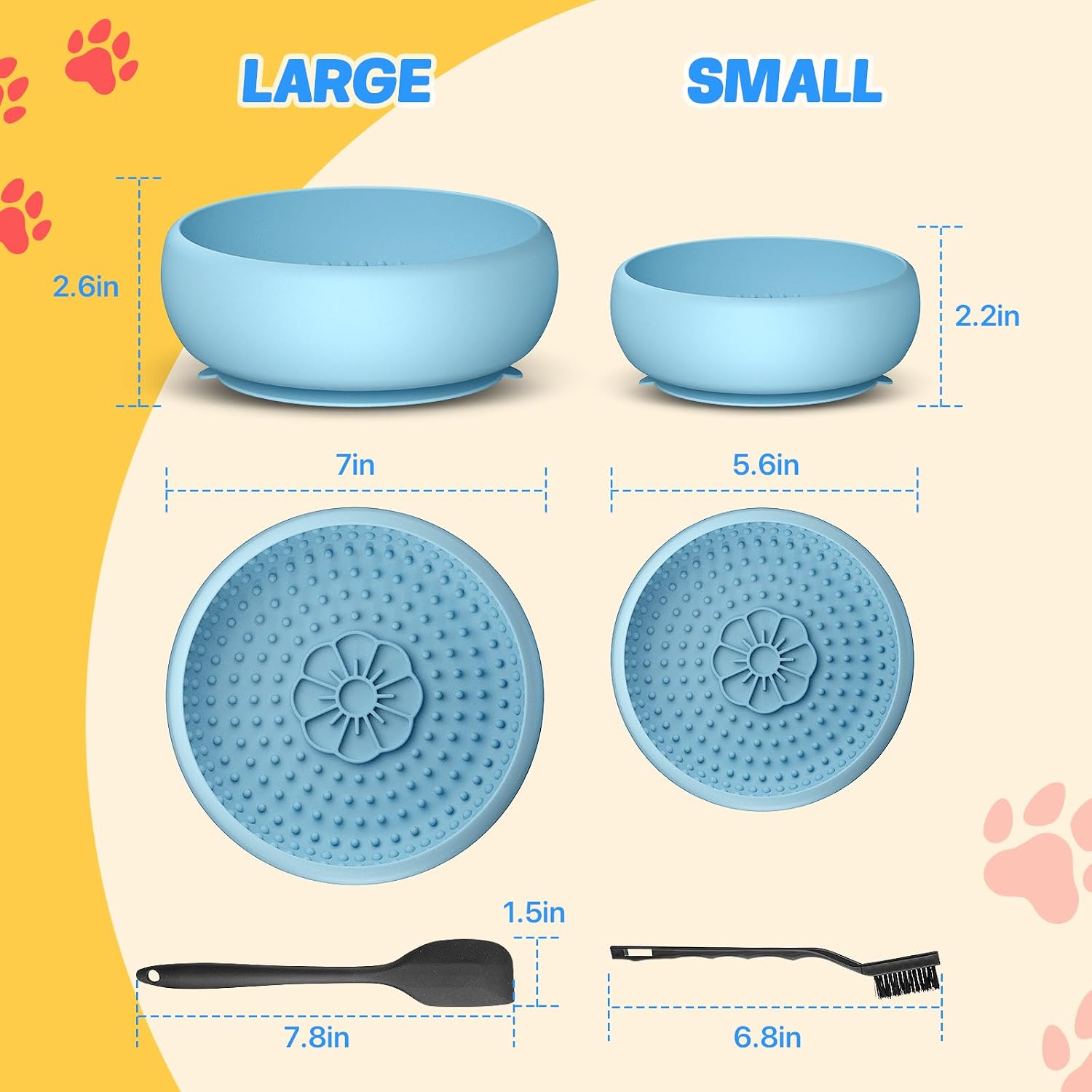 Thumbnail 6 de Pawinner dog lick mat 17 x 17 cm