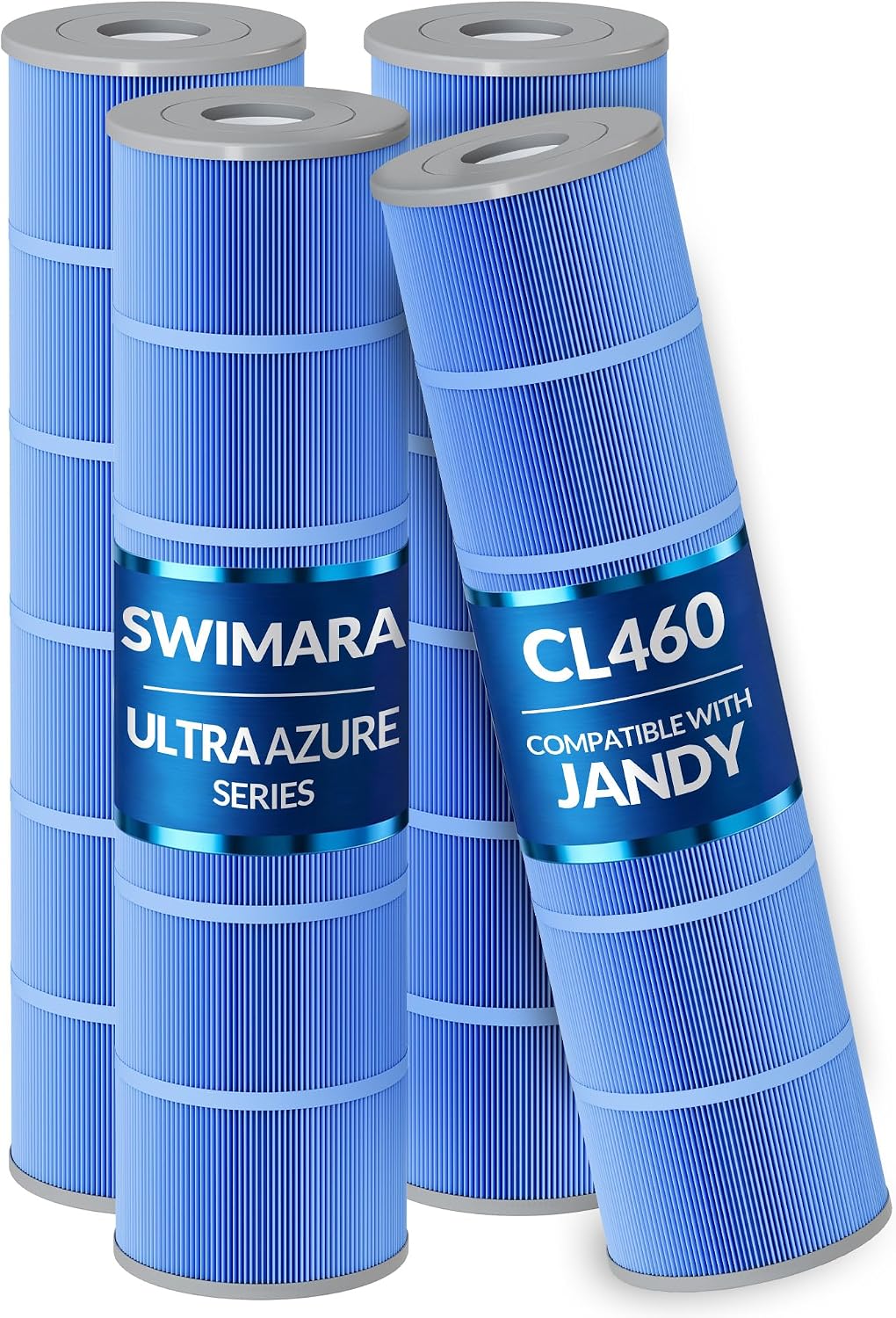 Detalle de Swimara Jandy Filter Series Ultra Azure Pool Cartridges, 4-Pack for CL460/CV460