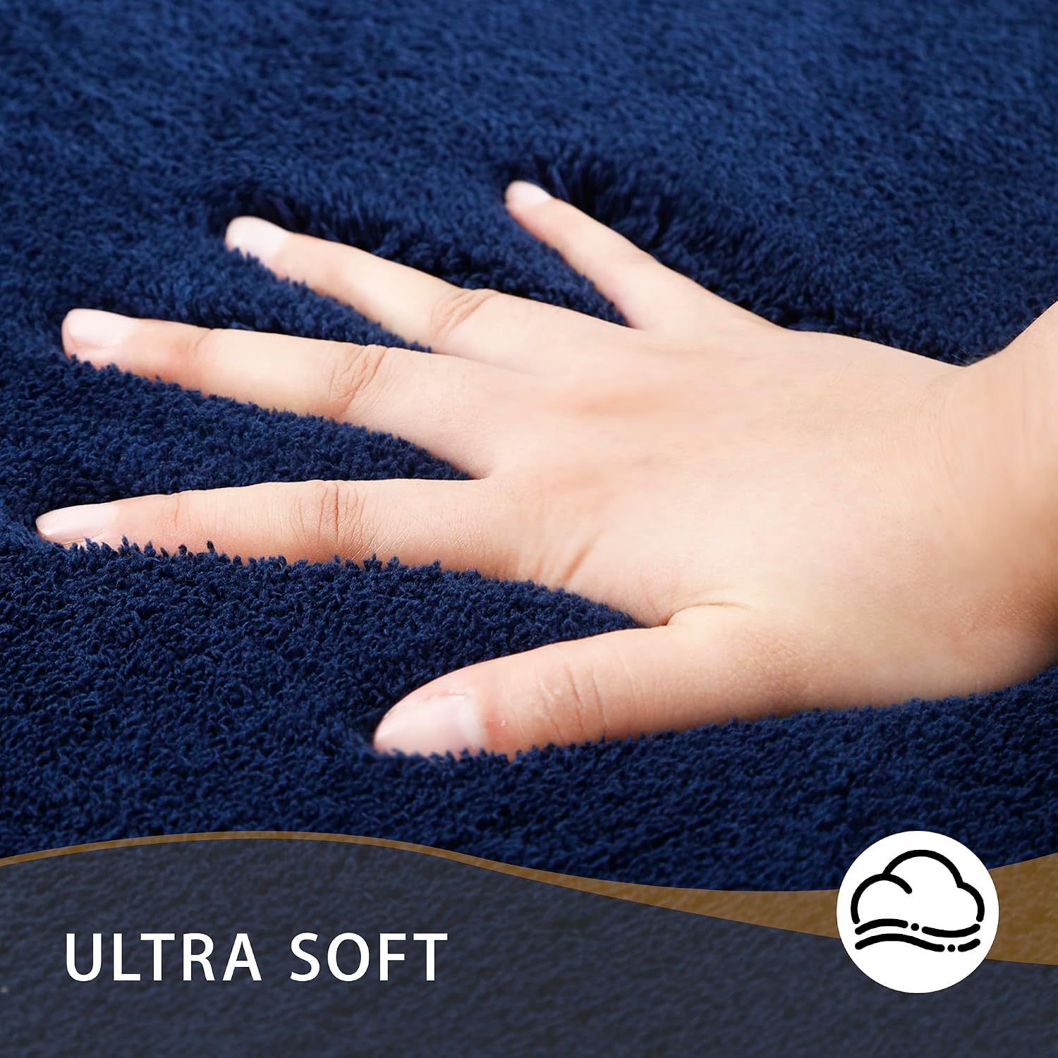 Detalle 2 de MINIDEAR Bathroom Rug 32x20 Quick-Dry Microfiber Mat
