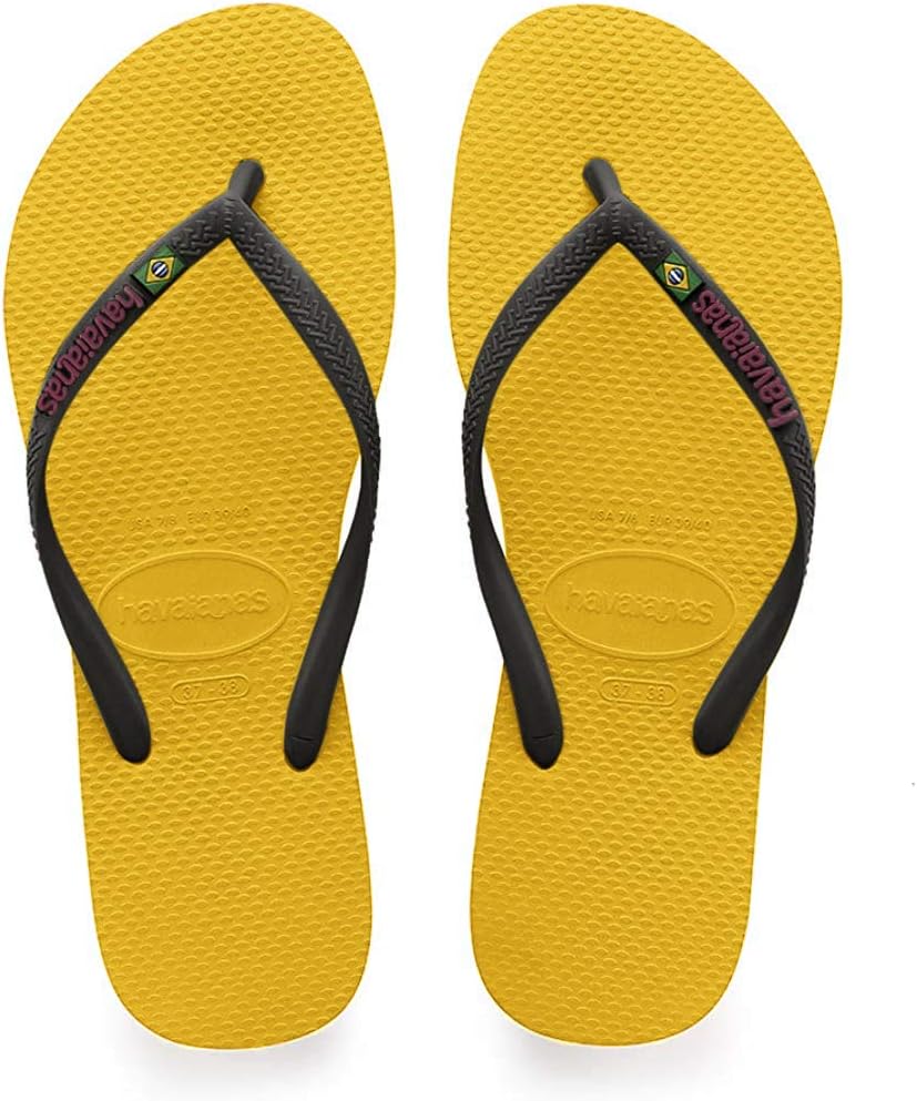 Thumbnail 5 de Havaianas Slim Brasil Logo (Mini Me) Fille Tongs – sandales enfant à l’allure iconique