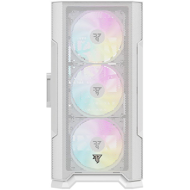 Detalle 2 de Tempest Stockade ARGB M-ATX Cristal Templado USB 3.0 Blanca 🖥