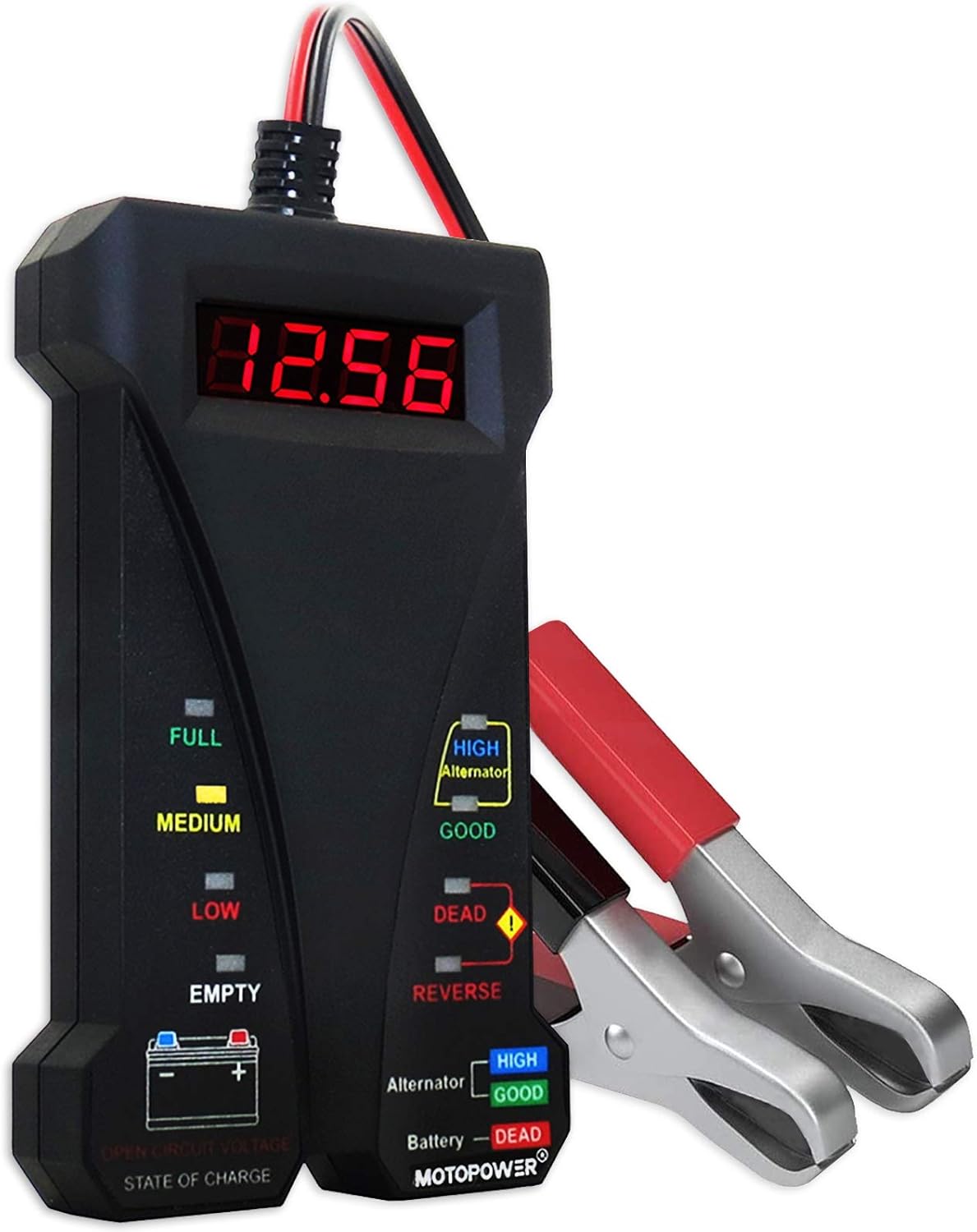 Thumbnail 6 de MOTOPOWER MP0514D 12V Digital Battery Tester: Quick, Safe Readings for Everyday Car Maintenance