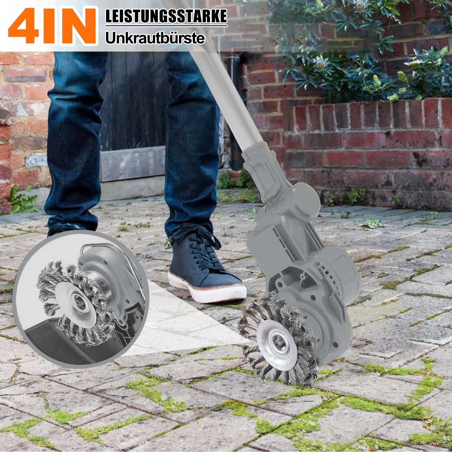 Thumbnail 6 de Rasentrimmer Mit Akku 21V – 5-in-1 Freischneider mit 2×4,0 Ah Akkus und 750 W