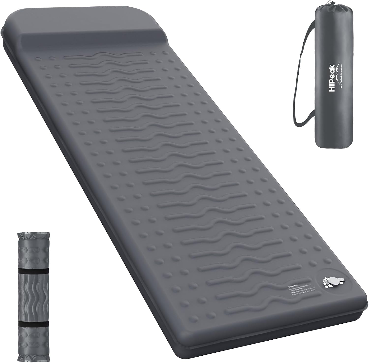 Detalle de HiiPeak Memory Sleeping Pad 9.5 R-Value