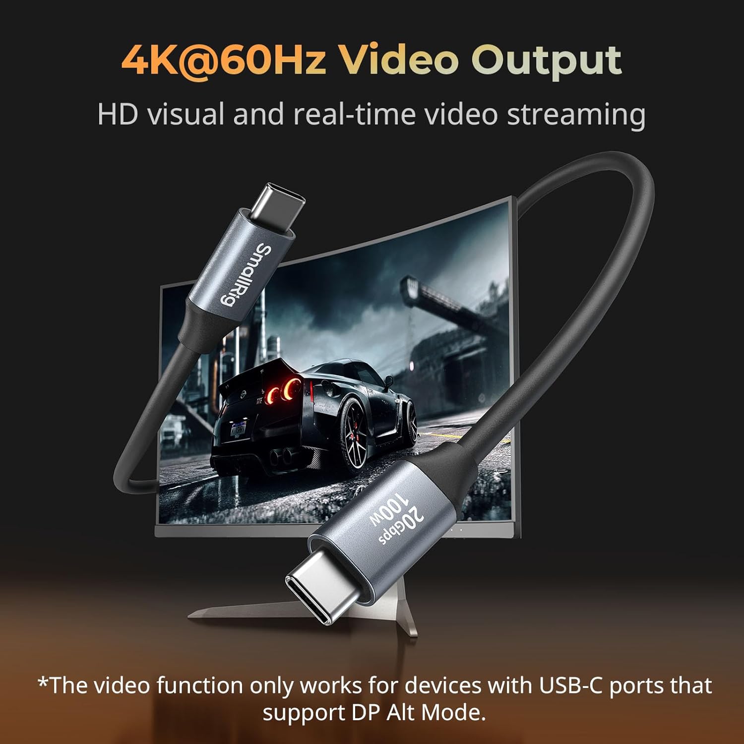 Thumbnail 4 de SMALLRIG USB-C Datenkabel 20 Gbit/s, 60 cm