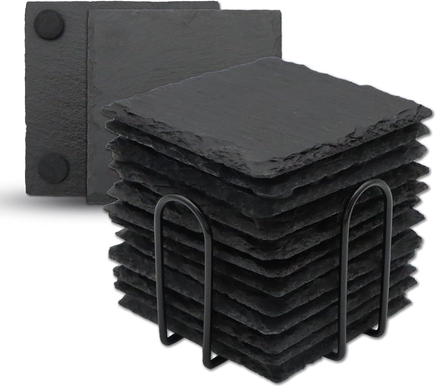 Thumbnail 6 de VIBRATITE Schiefer-Untersetzer 10,2 cm đ„