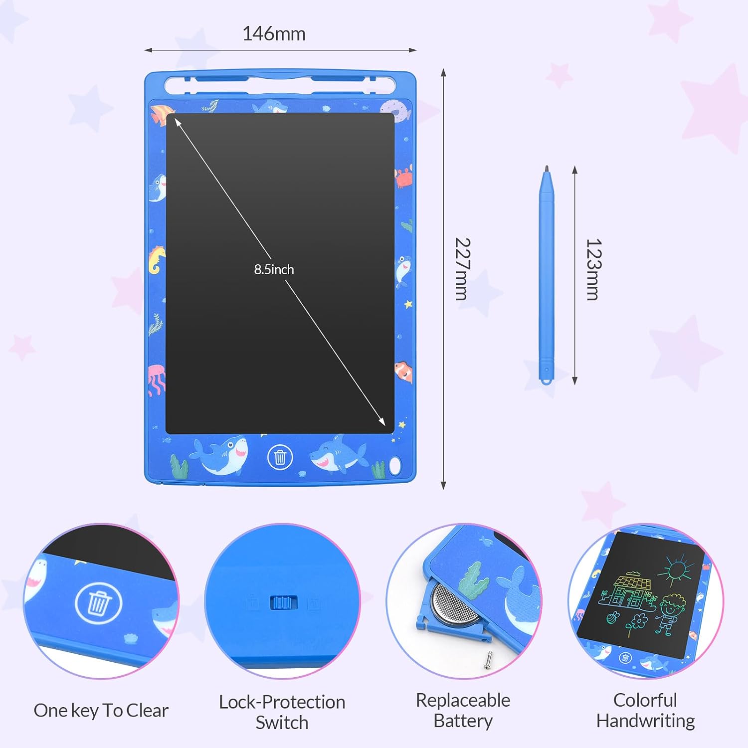 Thumbnail 4 de Mafiti LCD Writing Tablet, 8.5-Inch