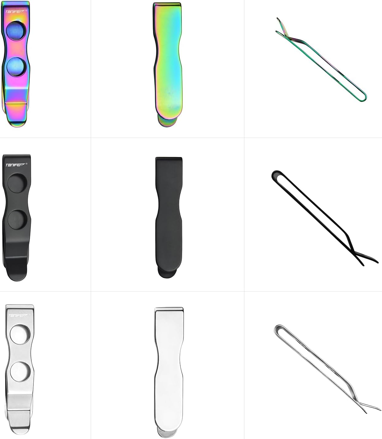 Detalle de TONIFE Mehrzweck-Clip Montierbarer Taschenclip für Smartphones