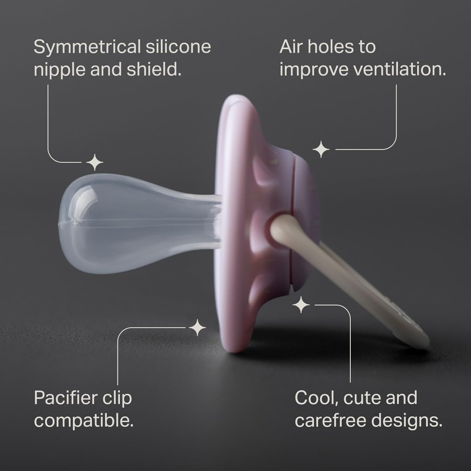 Thumbnail 2 de Tommee Tippee Sucette Ultimate Fit 0-6 mois (lot de 4) – tétine orthodontique symétrique en silicone sans BPA