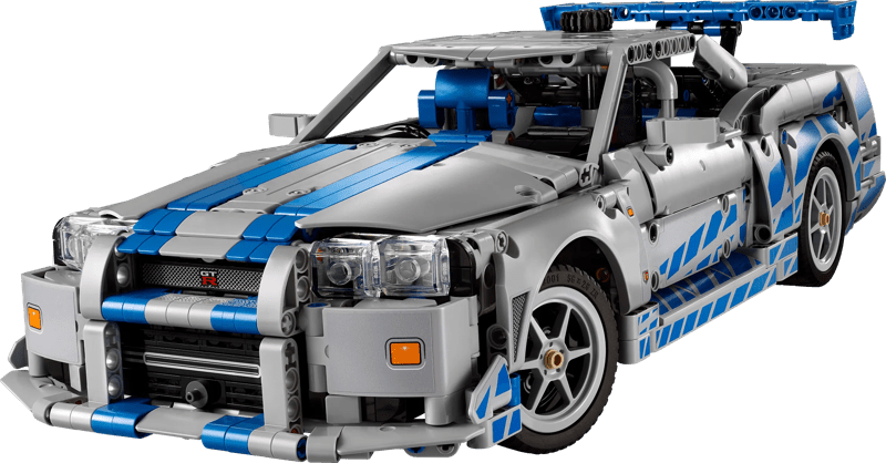 LEGO Technic 2 Fast 2 Furious Nissan Skyline GT-R (R34) Flitzer 42210 🚗