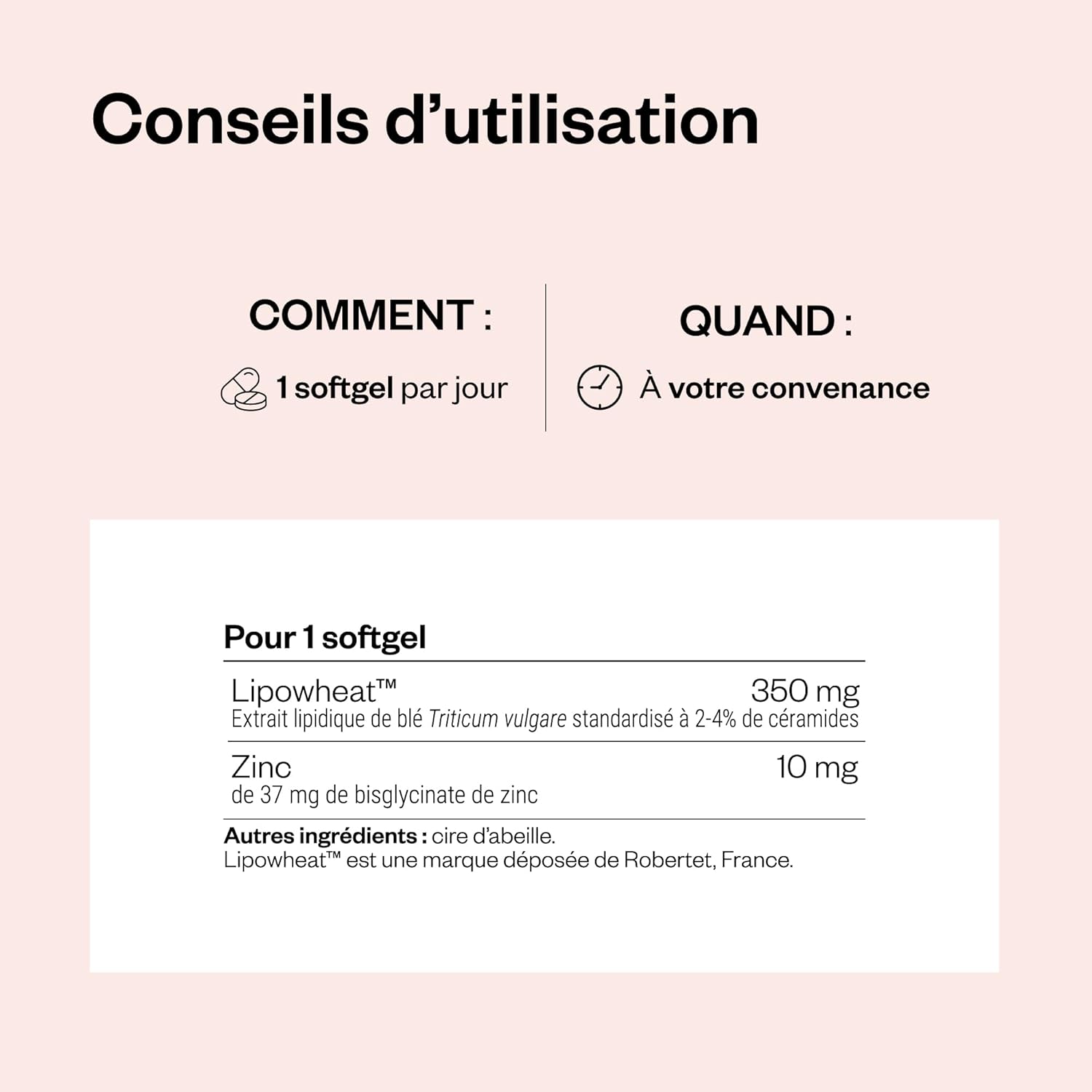 Thumbnail 5 de Skin Ceramides Lipowheat™ – Améliore l’éclat et l’hydratation de la peau avec céramides et zinc